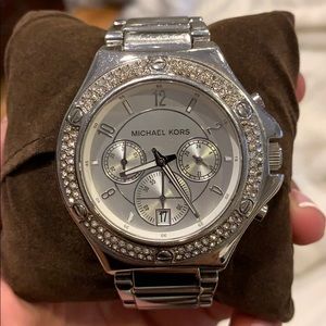 Silver Michael Kors watch
